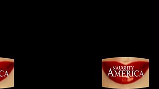 Big Natural Tits Bounce Wild In VR Naughty America Hotel Lingerie POV