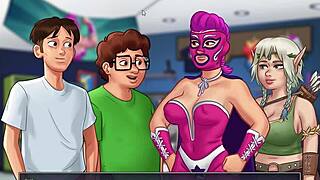 Summertime Saga Jenny Becomes Porn Star in Wild Walkthrough Episode 10!