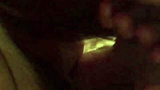 mature babe slurps on small black cock hungrily 😈👄