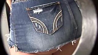 Kelly Divine Craves Gloryhole Cum Mouthful in Shaved Pussy Tease