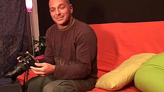 she posed for pics then slurped that fat italian cock before he wrecked her huge tits and pussy