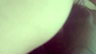 lonely housewife sneaks plumper creampie ride while husband banks quick cash