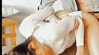 Bent Over Latina MILF Takes Hard Doggystyle Pounding Like a Bitch in Heat!