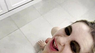 Rough Domination Squirts Girlfriend Then Anal Fucks Kitchen Slut!