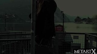 Sexy Redhead Teen Fingers Her Juicy Hairy Pussy to Orgasm Doggystyle Tease