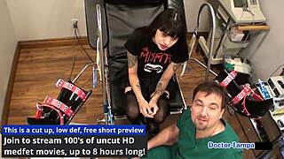 dr tampa daddys lil 18+ slut judas backstage in latex gloves long hair natural tits screaming orgasm pov