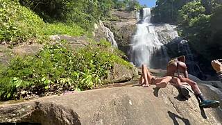 check out this cute brazilian teen slut's full amateur outdoor behind-the-scenes fuck fest