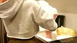 hot perreo dance heats up the kitchen vibes