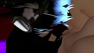 wanna feel my shemale tits squeeze your cock before I anal creampie you?