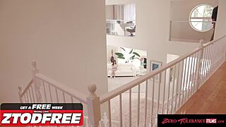 Maya Woulfe's tight ass stretched by stepdad's monster cock