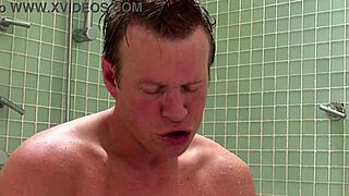 smoking wife adrianna cheats in shower double penetration cumshots 😈💦