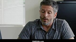 creamed teen lana sharapova begs mike mancini cum inside her tight pussy