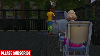 yo daddy's pounding that tight indian teen stepdaughter on the ranch 😏 taboo family fun