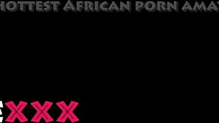 🍑 fat ass ebony whore's tight catsuit ripped off for huge pounding 😈