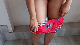 oh wow check out this indian wife pressing her massive tits boobs in solo verification video