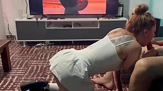 Argentinian Milf Joins Cuckold Anal Assfucking Threesome with Huge Cock in Steamy Amateur Session