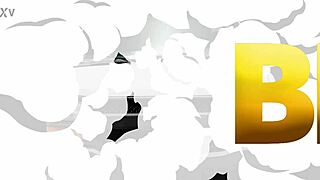 hey this brunette rides that black wood hard before creampie finish