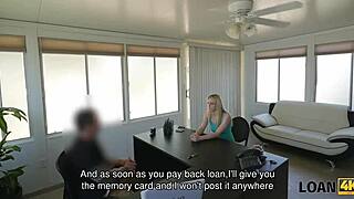 Pretty czech strip dancer rips clothes fucks hard for loan cash on cam