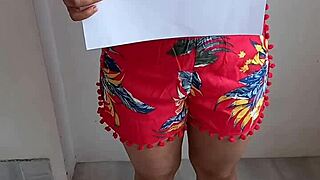 oh wow check out this indian wife pressing her massive tits boobs in solo verification video