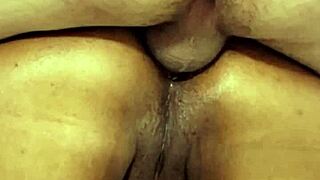 Hard anal pounding burns her tight asshole raw