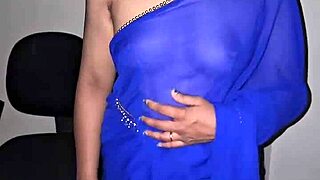 i couldn't resist stripping my lisapriya's saree off her curvy latina body