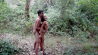 Searching Remote Woods Spot for Outdoor Adventure