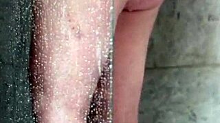 Wife Caught Shoving Shower Head Deep in Pussy Again