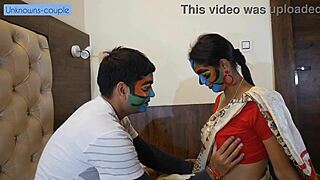 part one hot babysitter kavita seduces horny golu with big tits cowgirl riding first time domination moans