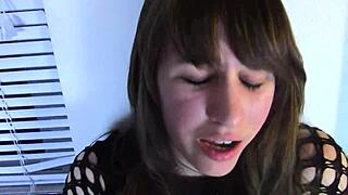 stepdaughter gets so jealous watching daddy with his new girlfriend craving that cum