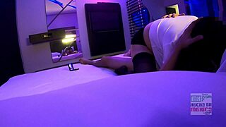 Secretary rides cock hard while cuckold husband watches part three?