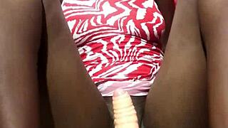 hey do i look good in my red and white mini dress showing off my big clit and pussy lips?