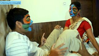part one hot babysitter kavita seduces horny golu with big tits cowgirl riding first time domination moans