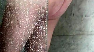 Wife Caught Shoving Shower Head Deep in Pussy Again