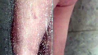 Wife Caught Shoving Shower Head Deep in Pussy Again