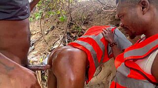 Sneaky Coworker Ass Quickie