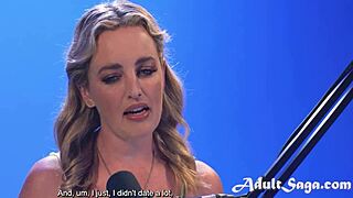 Aussie Blonde Charlie Forde's Sensual Solo Tease Ignites Desire