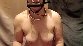 Bound French Housewife Ponygirl Session with Uro and Doggystyle