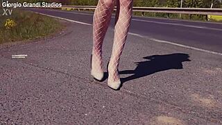 Ever wondered how a wet prostitute handles 6on1 BBC balls deep DAP rough no pussy gapes?