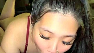 Does horny Asian slut love stuffing hard cock POV?