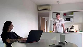 Girlfriend's Sex Doll Gift Sparks Unexpected Bedroom Threesome Surprise