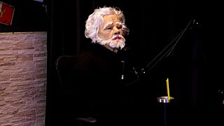 she loves teasing about content creators and swingers clubs in sheer red while drunk