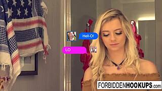 riley can't stop fucking her step-brother's hard dick