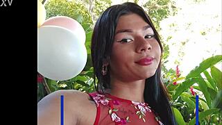 ts angelique reveals intimate crossdressing secrets in her private latina life