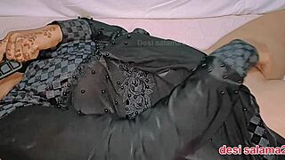 This desi muslim college girl gets her tight pussy wrecked by a massive cock on viral mms.