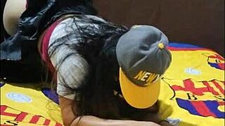 SEXY MADRASTRA NINFOMANA RIDES DICK DOGGYSTYLE BENT OVER GIMING LIKE A ZORRA IN HOMEMADE PORN!