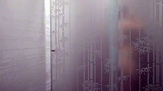 ripped towel off colombian friend for nude lesbian pussy lick and ride