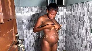 Sexy Pregnant Model Craves Intense Homemade Fuck Session!