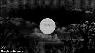 😈 hot ebony nurse deepthroats patient on bus before cumshot facial! 🔥