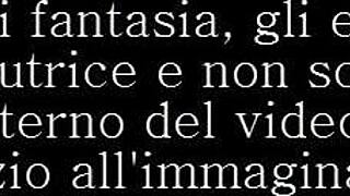 Italian amateur's ASMR JOI whispers drive you wild in private clips?