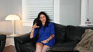 hey i'm jazmin the curvy latina next door getting naughty in my dress for you